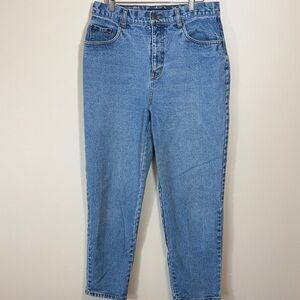 Vintage High-Rise Denim Jeans | Classic Straight Leg Americana Style | 12